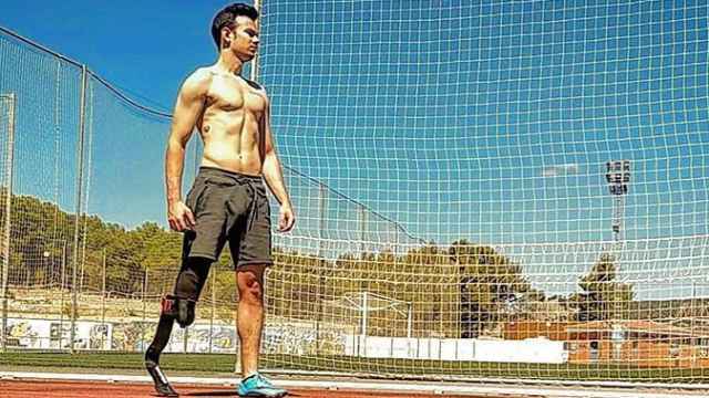 Alejandro Marín, atleta paralímpico. Foto: Instagram. (@alejandromarinl)