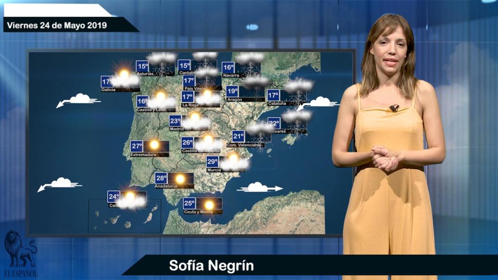 El tiempo: pronóstico para el jueves 23 de mayo