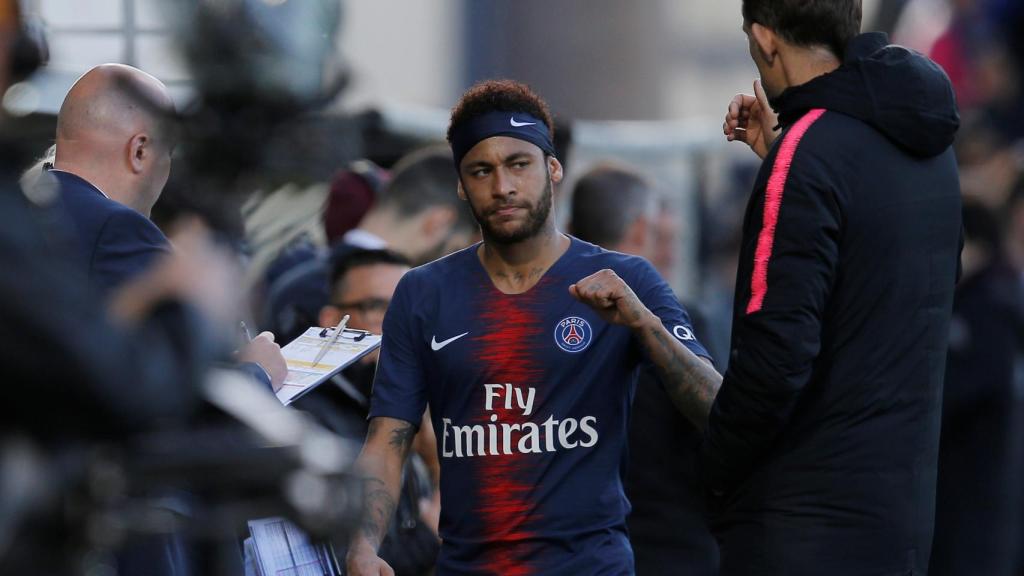 Neymar y Tuchel