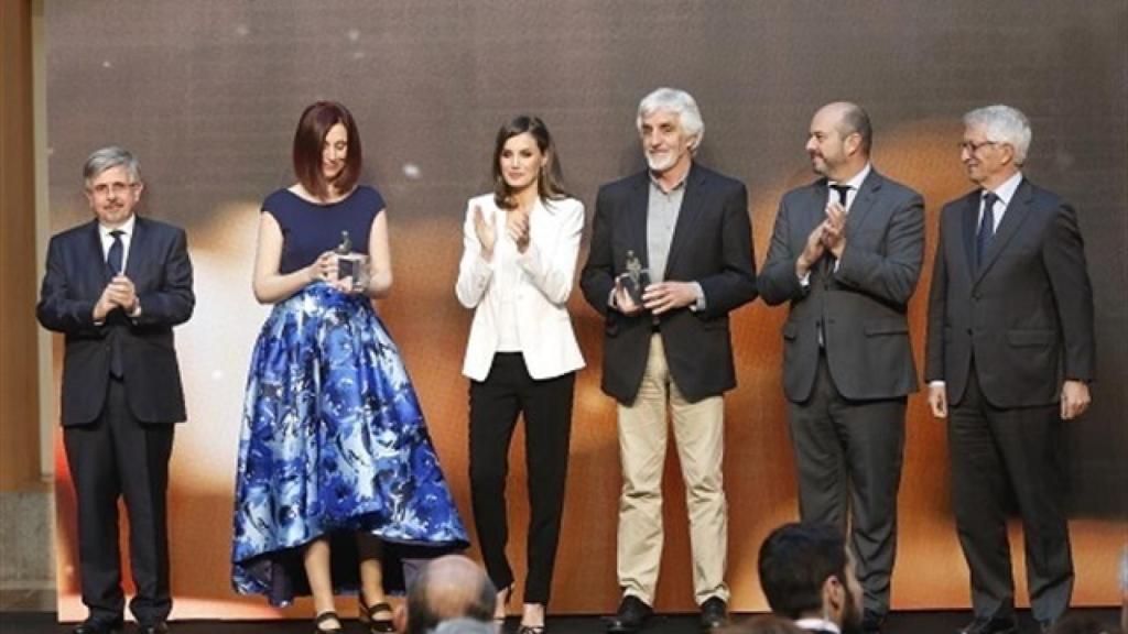 Letizia en la entrega de Premios SM El Barco de Vapor y Gran Angular 2019