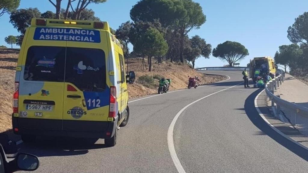 motoristas accidente avila cebreros 1