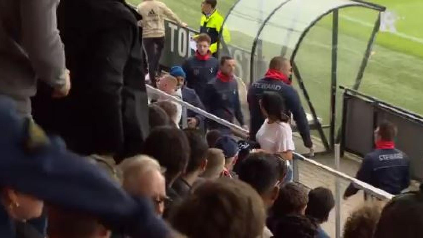 Pelea en Holanda entre el Ajax y el Feyenoord