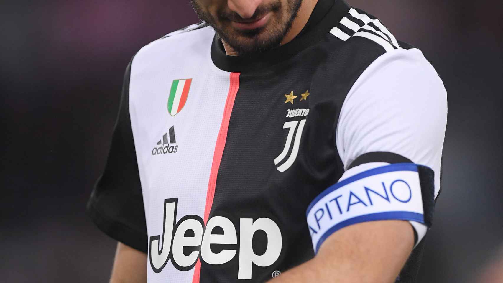 Giorgio Chiellni, capitán de la Juventus de Turín
