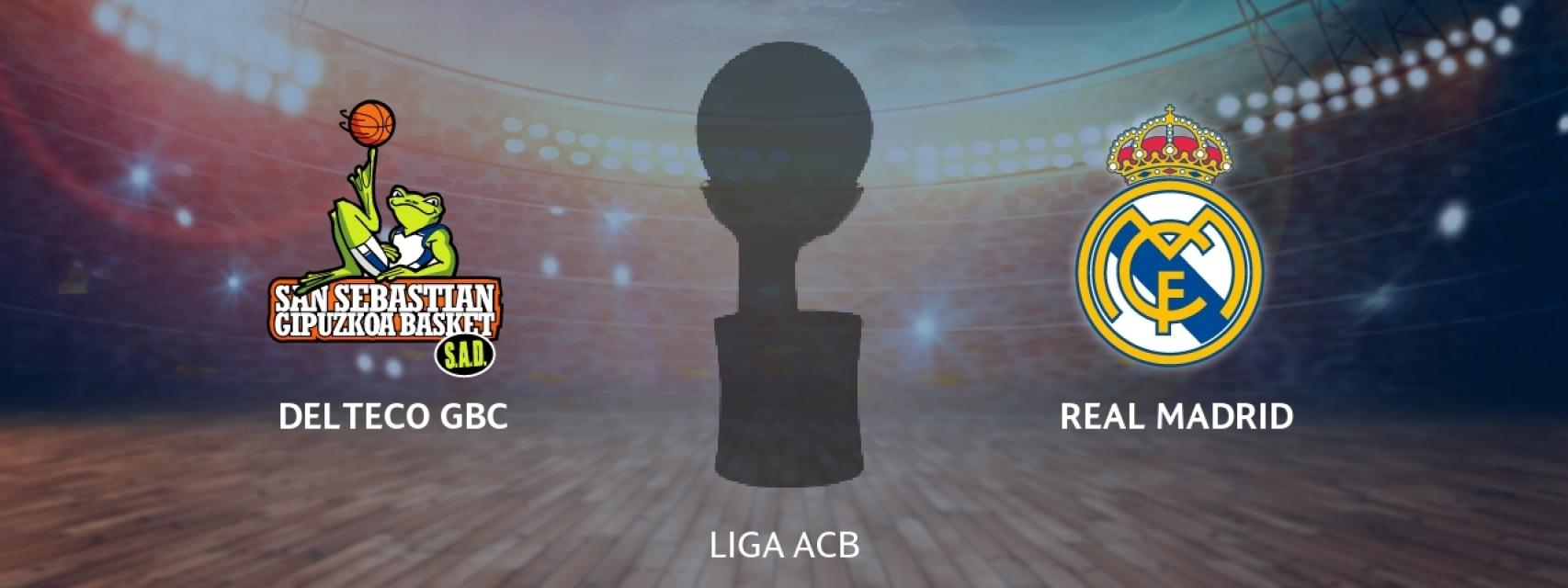 Delteco GBC - Real Madrid: siga en directo el partido de la ACB