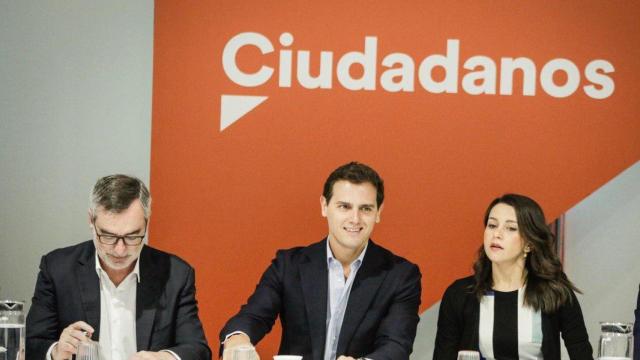 Primera reunión de la Ejecutiva de Ciudadanos tras las elecciones.