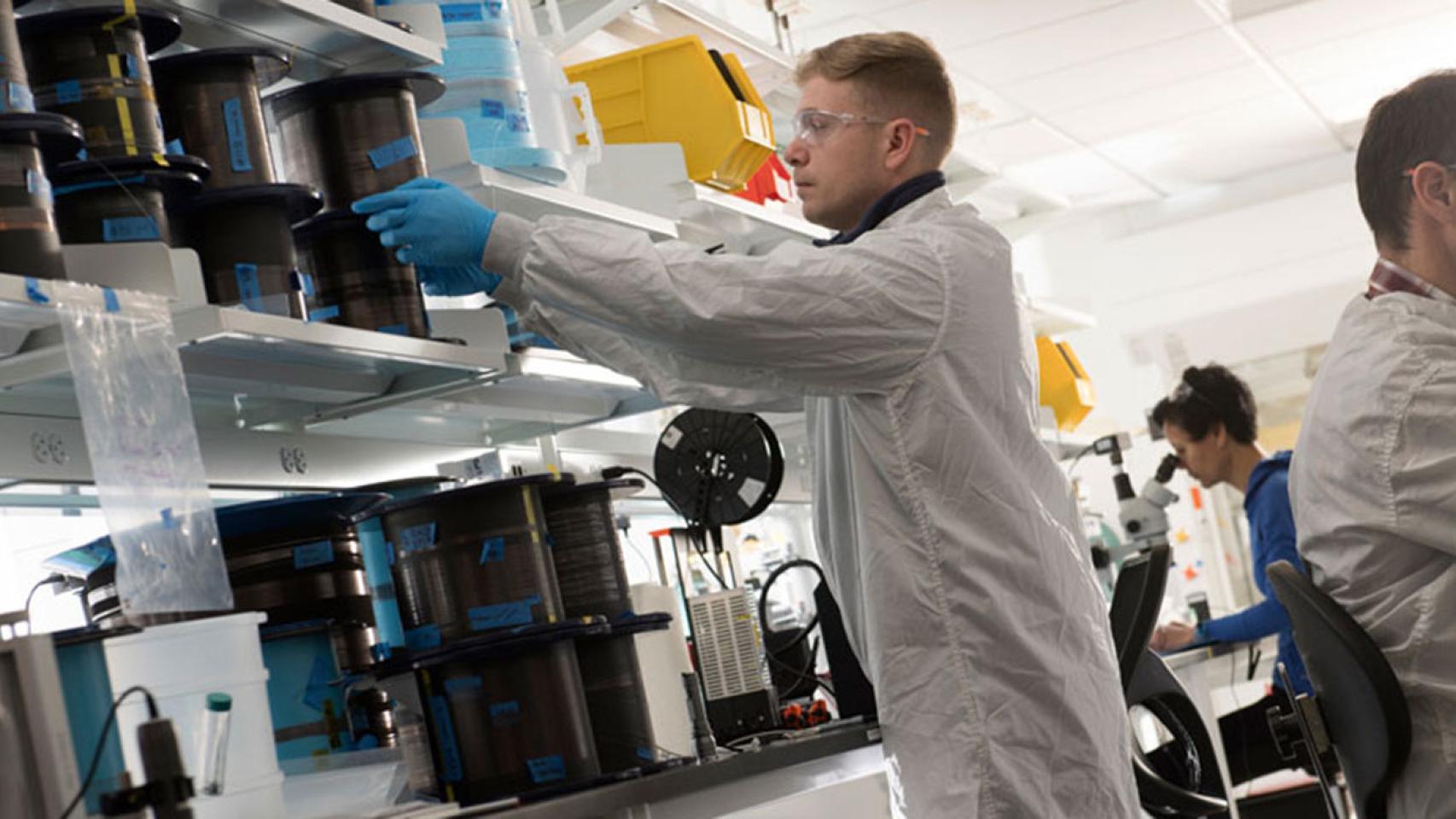 Uno de los laboratorios de investigación de AFFOA.