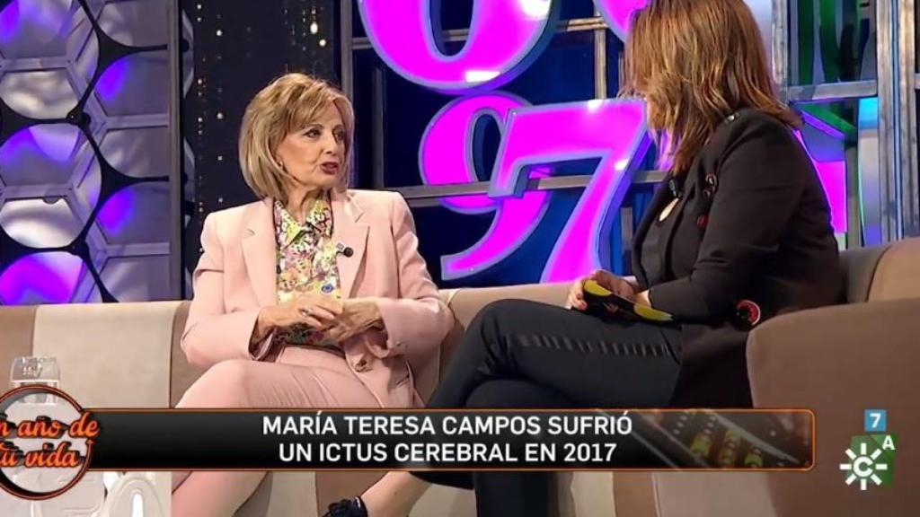 Campos junto a Moreno en Canal Sur.