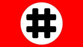 Bandera-hashtag