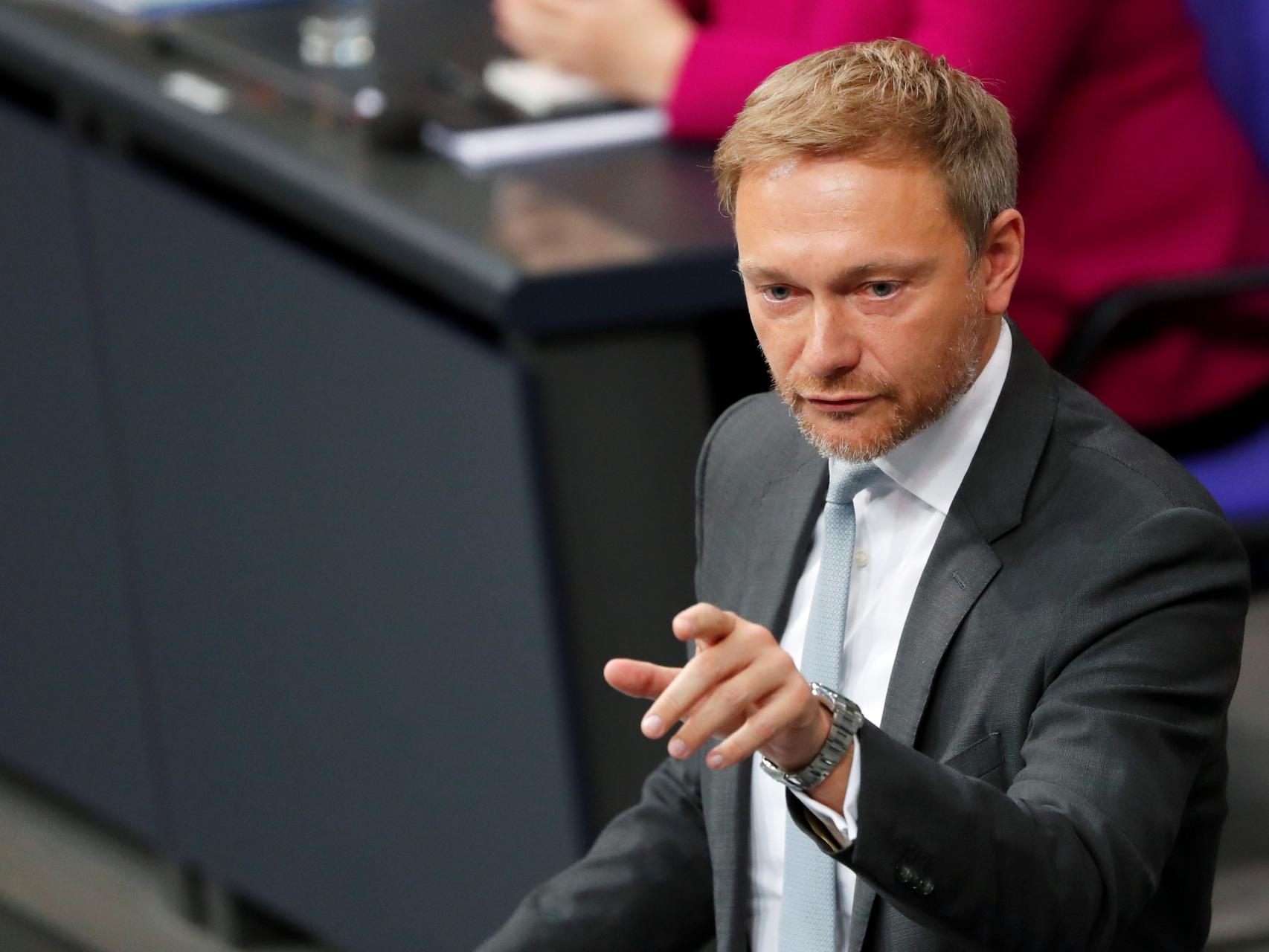 Christian Lindner, el mejor valorado de la oposición en Alemania.