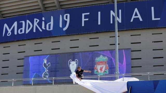 El Wanda Metropolitano, listo para la final de la Champions League