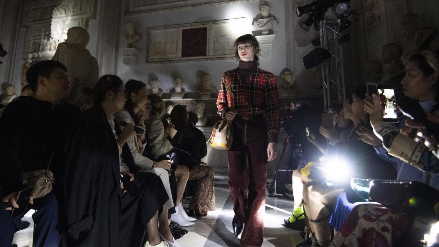 Desfile de Gucci en Roma.