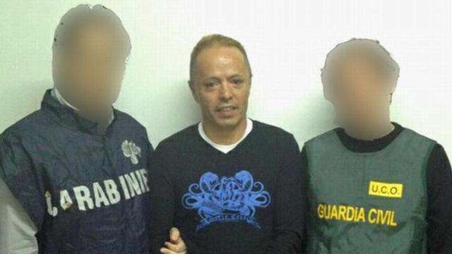 Raffaele Vallefuoco, detenido en España en 2012.