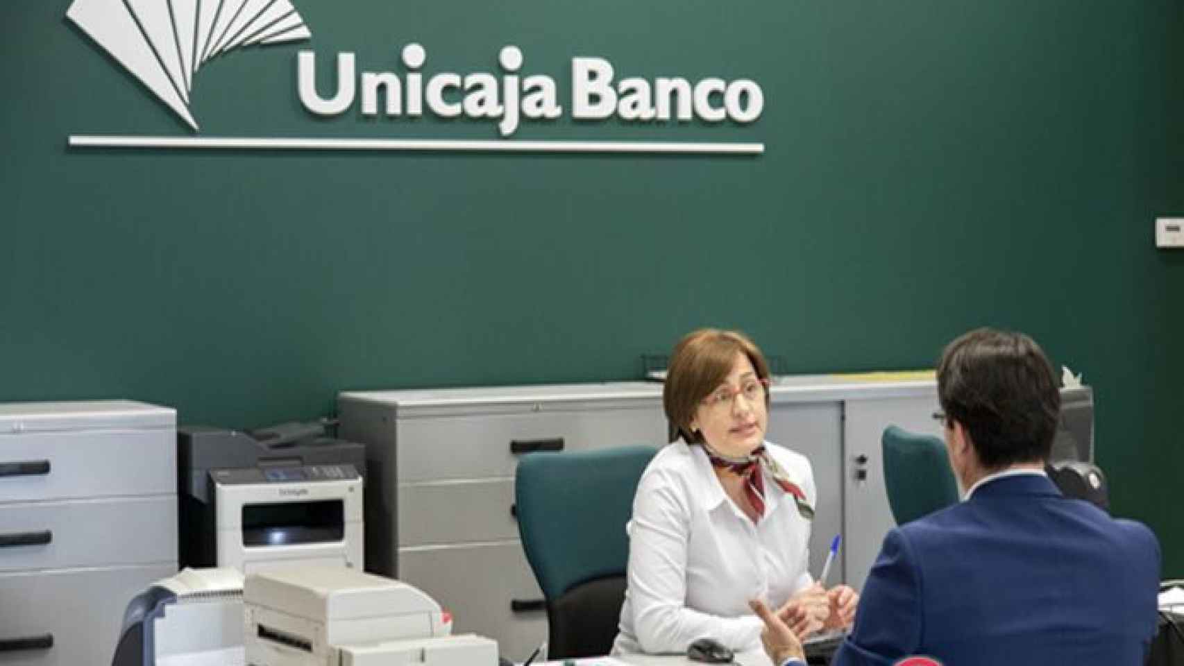 Banco de Unicaja.