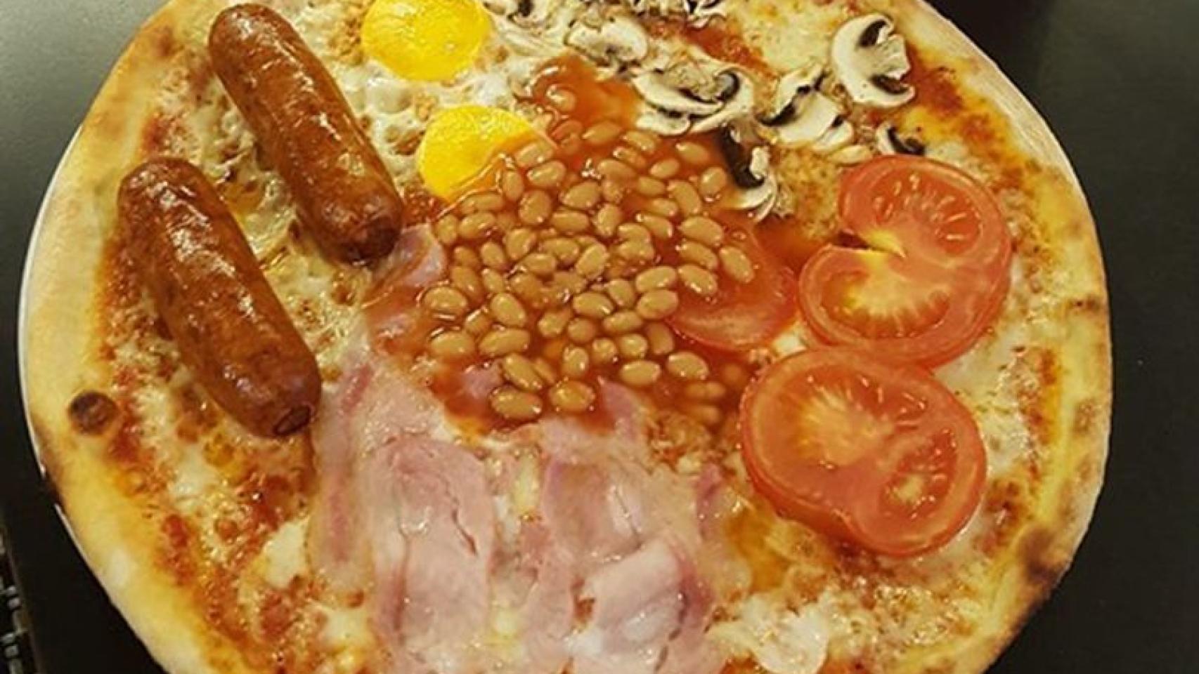 La pizza de bar español que ha revolucionado a los ingleses.