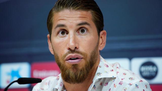 Sergio Ramos, en rueda de prensa