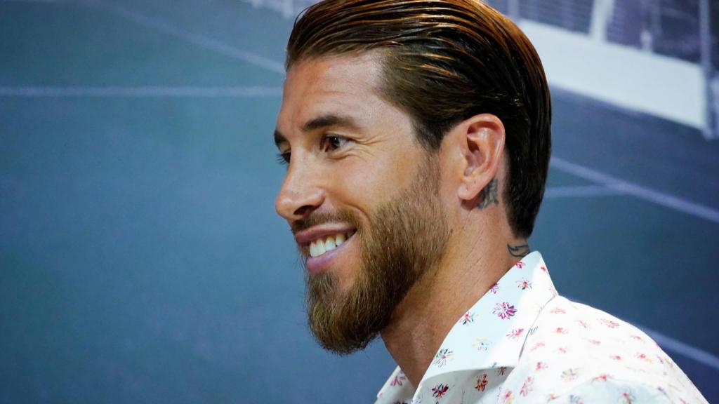 Sergio Ramos, en rueda de prensa