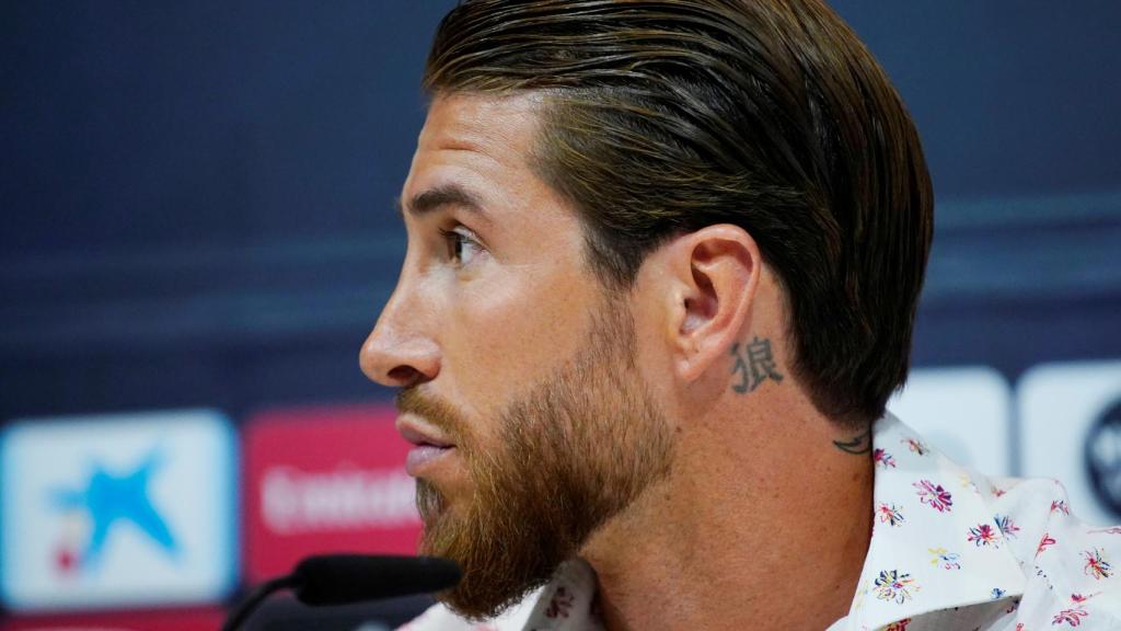 Sergio Ramos, en rueda de prensa