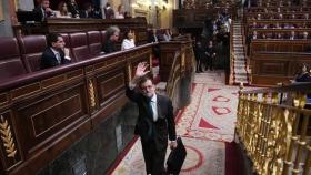 Mariano Rajoy se despide del Congreso de los Diputados tras conocerse que prosperará la moción de censura.