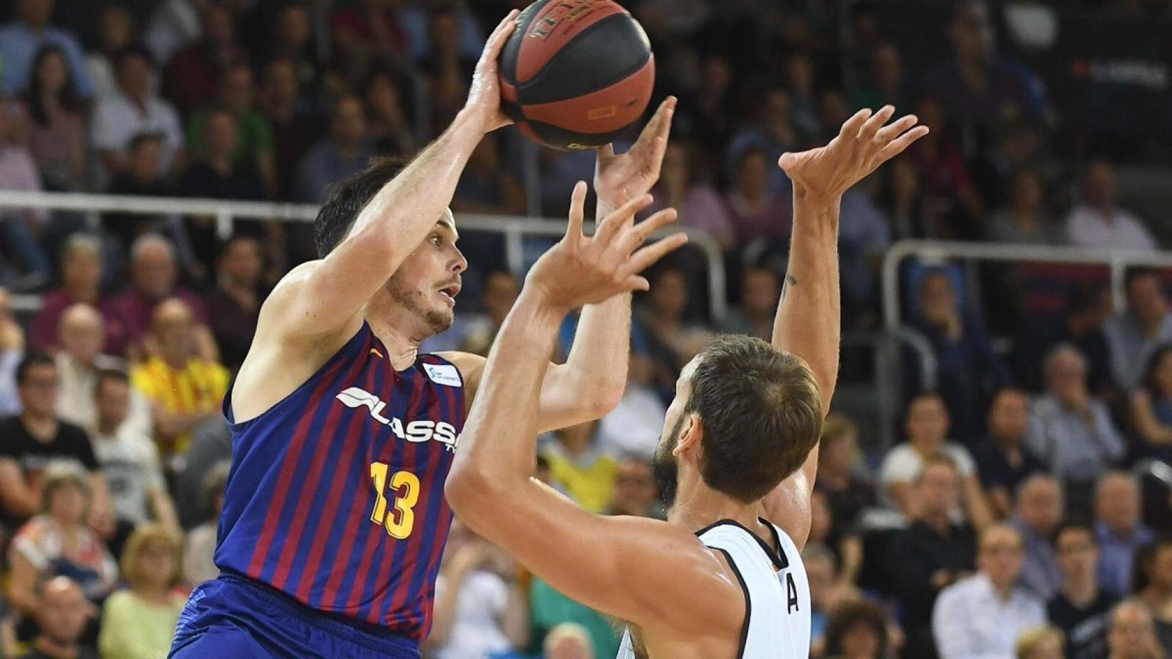 Barcelona Lassa - Joventut. Foto: Twitter (@FCBbasket)