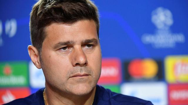 Pochettino, durante la rueda de prensa