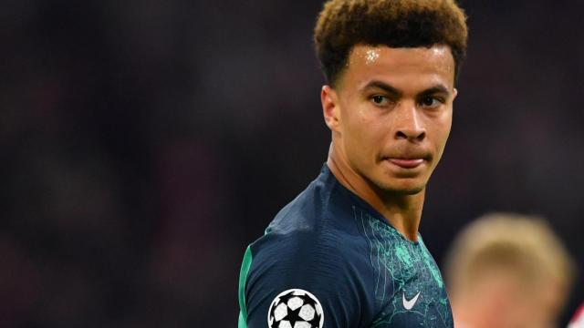 Dele Alli, en un partido con el Tottenham