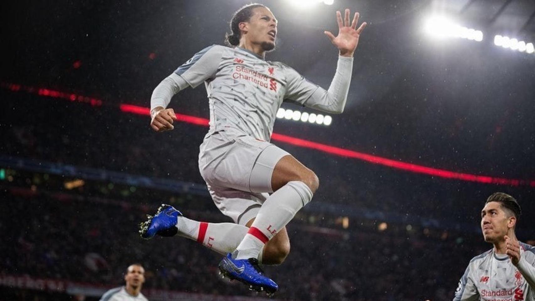 Van Dijk, en un partido con el Liverpool. Foto: Instagram (@virgilvandijk)