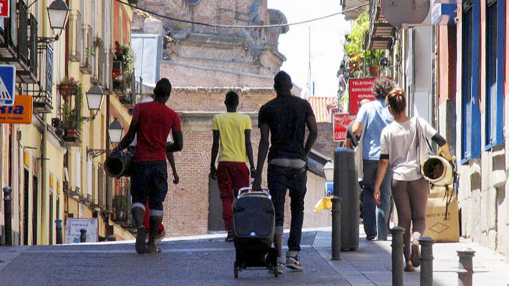 El barrio de Lavapiés de Madrid es uno de los iconos de la gentrificación.