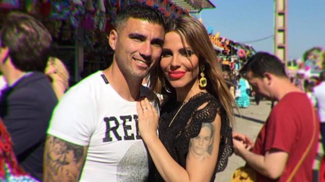 Noelia López y José Antonio Reyes en una imagen de sus redes sociales.