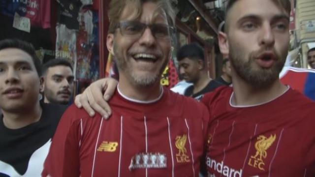 Un clon de Jürgen Klopp vuelve loca a la afición del Liverpool antes de la final