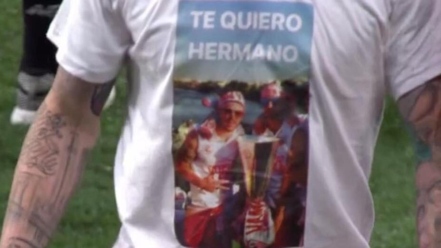 El homenaje de Albert Moreno a José Antonio Reyes en la final de la Champions League