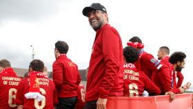 Klopp, en la celebración del Liverpool de la Champions League