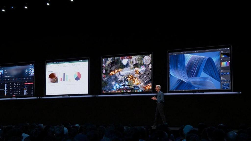 Presentación de Apple del 2019, en la que enseñó apps de iOS en macOS