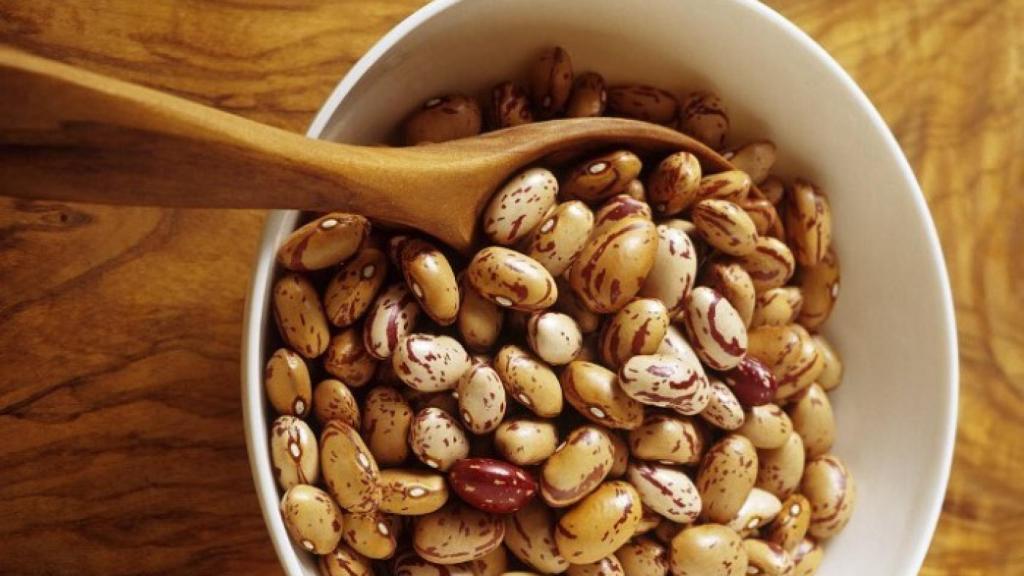 Habichuelas, habas y frijoles son una buena fuente de ácido fólico.