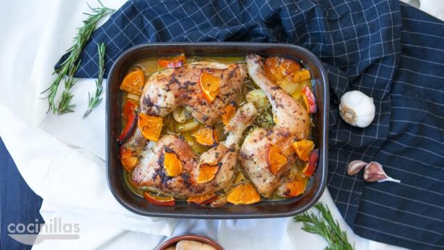 Pollo al horno, receta casera que está para chuparse los dedos