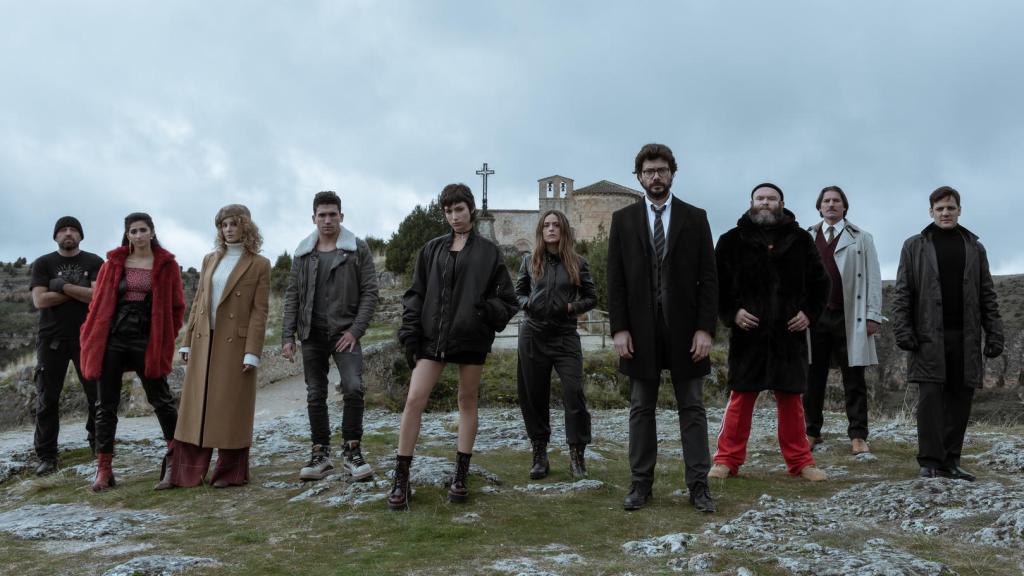 Los protagonistas de 'La Casa de Papel'.