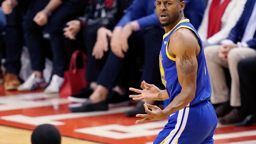 André Iguodala durante el partido contra los Raptors