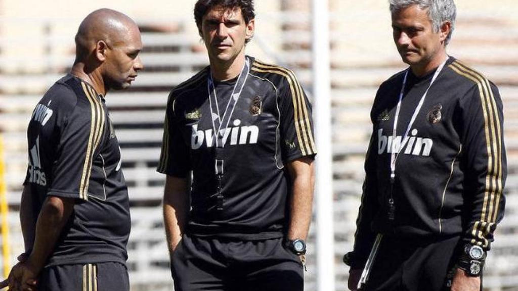 Morais, Karanka y Mourinho en el Real Madrid