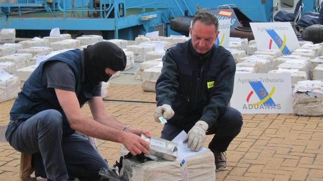 Un pesquero apresado con 2.500 kilos de cocaína estaba vigilado tras pasar por A Coruña