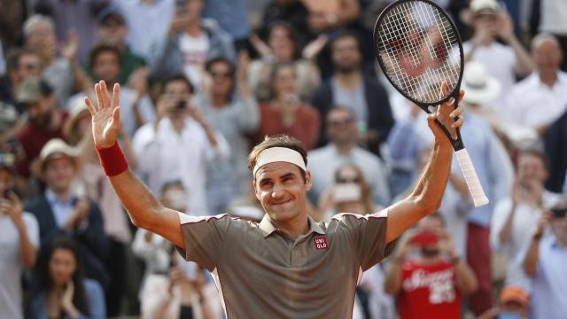 Federer, tras ganar a Wawrinka