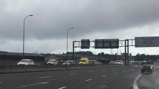 Foto de archivo, accidente en la Tercera Ronda