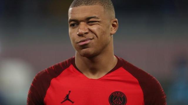 Mbappé, con el PSG