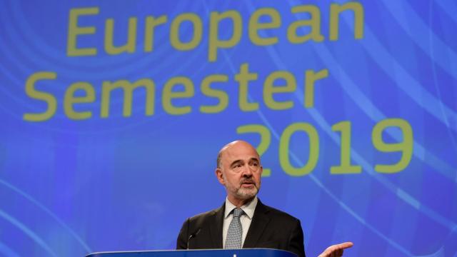 El comisario de Asuntos Económicos, Pierre Moscovici