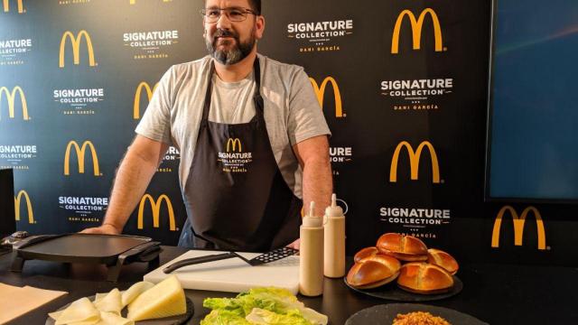 Dani García selecciona las tres nuevas hamburguesas de McDonald's