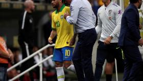 Neymar, tras lesionarse ante Catar
