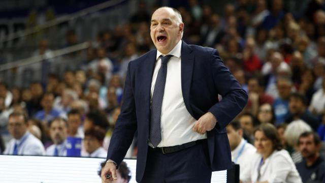 Pablo Laso ante el Valencia Basket