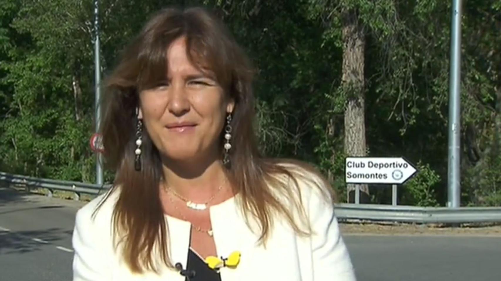 Laura Borràs, antes de entrar a La Zarzuela.