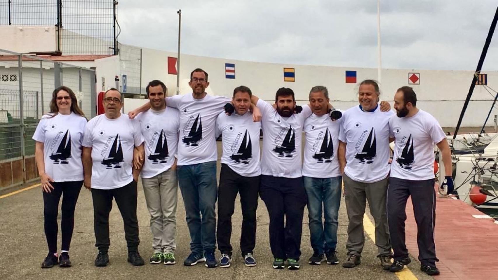 Equipo Paraocio del Club Andaluz de Vela Adaptada