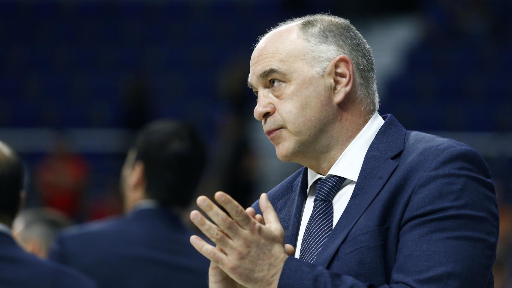 Pablo Laso ante el Valencia Basket