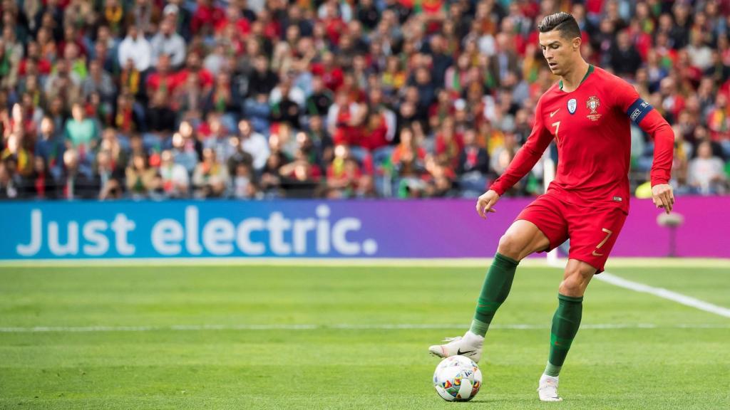Cristiano Ronaldo, ante Suiza