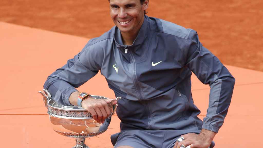 Rafael Nadal levanta la Copa de los Mosqueteros